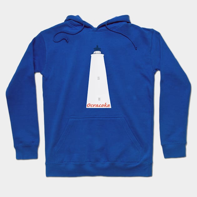 Ocracoke Lighthouse Streamlined Hoodie by Trent Tides